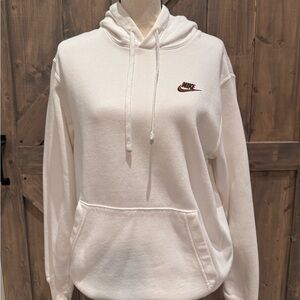 Nike Men’s White Hoodie Sweater